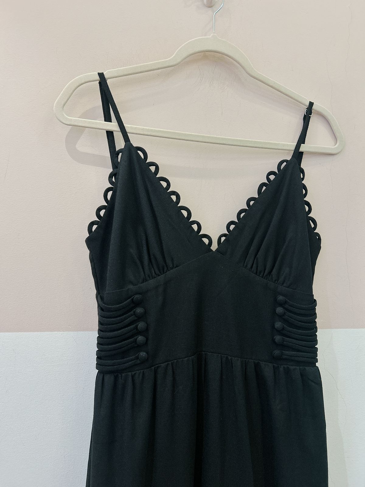 Vestido preto detalhes La Chocolê P
