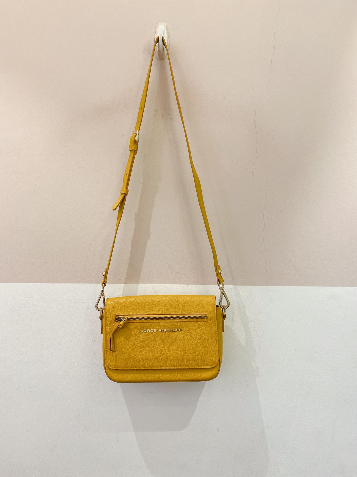 Bolsa mostarda Jorge Bischoff